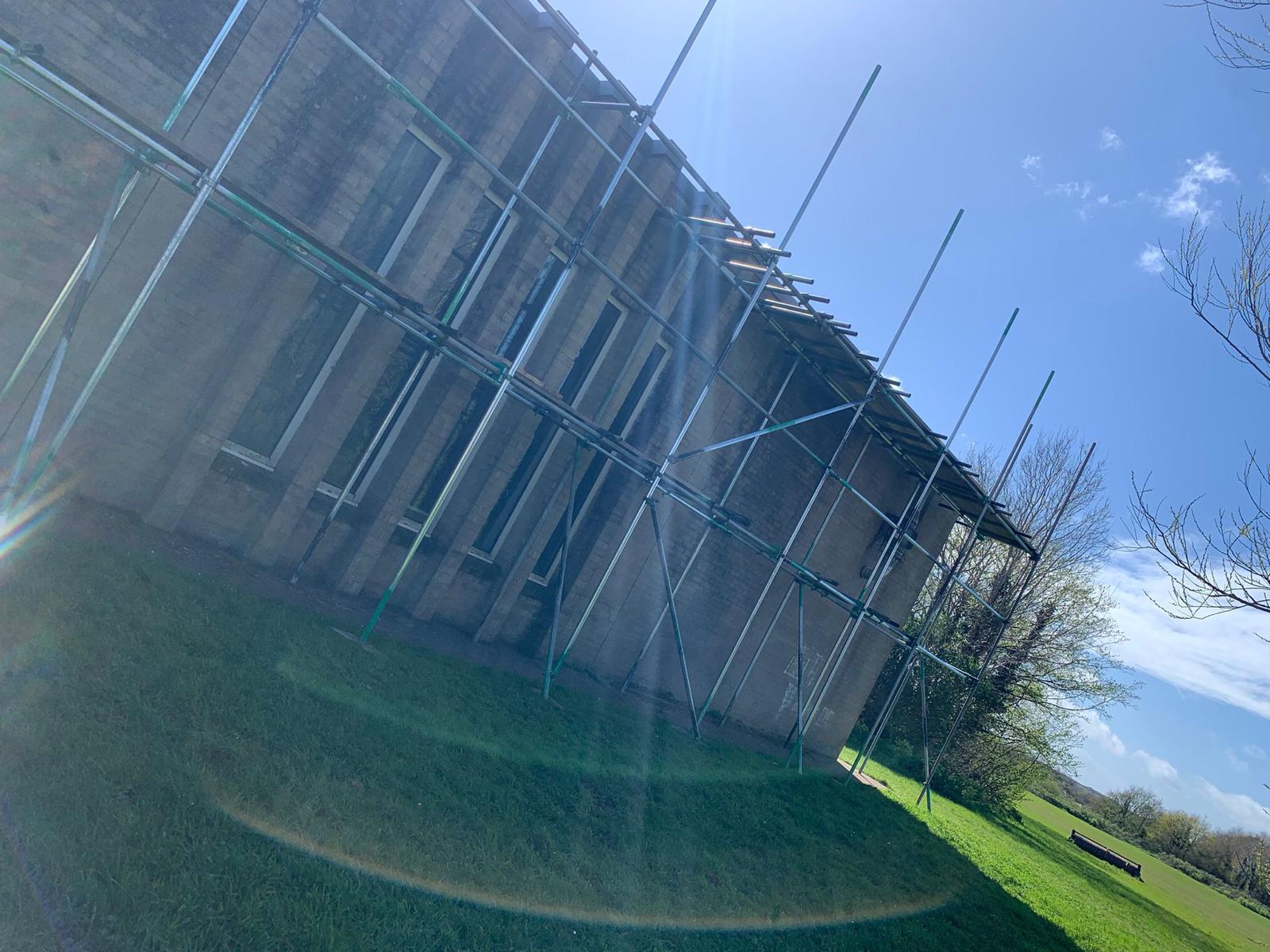 Scaffolding detail
